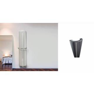 👉 Radiator wit Vasco Zana ZV-O halfronde 47,3x220cm - 2473W RAL 9016 5413754630501