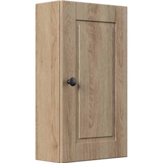 👉 Badkamer kast MDF eiken bruin Badkamerkast Borneo 62 cm 4251982626238