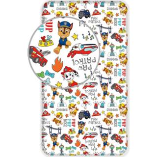 👉 Hoeslaken katoen antraciet PAW Patrol Favorite Things - Eenpersoons 90 x 200 cm PRE ORDER 5714710009875