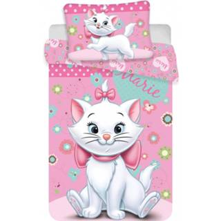 👉 Dekbedovertrek katoen antraciet Disney Aris to Cats Marie 100 x 135 cm 8592753025253 4250282958124