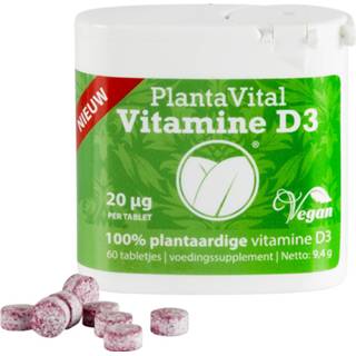 👉 Vitamine Plantavital D3 Kauwtabletten 8717127051779