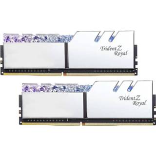 👉 G.Skill 16 GB DDR4-3000 Kit werkgeheugen F4-3000C16D-16GTRS, Trident Z Royal, RGB led, XMP 2.0
