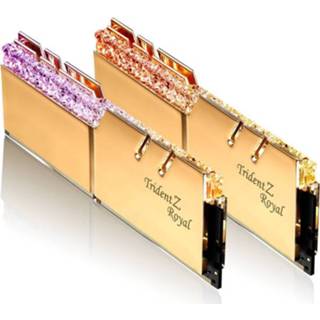 👉 G.Skill 16 GB DDR4-4266 Kit werkgeheugen F4-4266C19D-16GTRG, Trident Z Royal, RGB led, XMP 2.0
