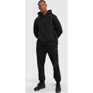 👉 Trainingspak Met Capuchon En Reflecterende Details, Black