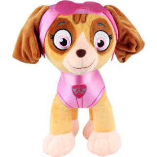 👉 Pluche polyester kleurrijk P:os Figuur Paw Patrol 27 cm, Skye 4043891505298