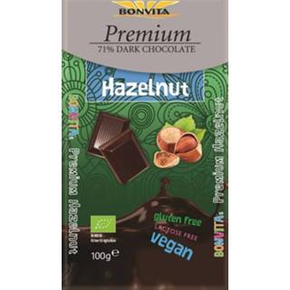 👉 BonVita Premium Dark Chocolate Hazelnut 100 gram 8713965500127