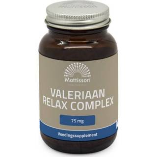 👉 Gezondheid Mattisson HealthStyle Valeriaan Relax Complex 8720791840617