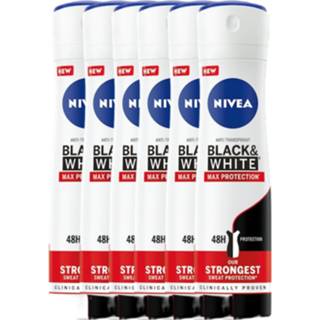 👉 Deodorant zwart wit gezondheid Nivea Black & White Max Protection Spray Voordeelverpakking 4005900830913