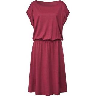 👉 Jersey jurk bordeaux van TENCEL™ met bio-katoen, 42 4052173870948