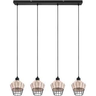 👉 Eettafel active Trio international hanglamp Borka rotan R31264036 4017807556179
