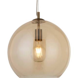 👉 Searchlight Amber glazen hanglamp BallsØ 30cm 1632AM