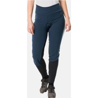 👉 Fietsbroek marineblauw vrouwen Vaude Vau Kuro Warm Hybrid Tights 4062218414624 1653981365652