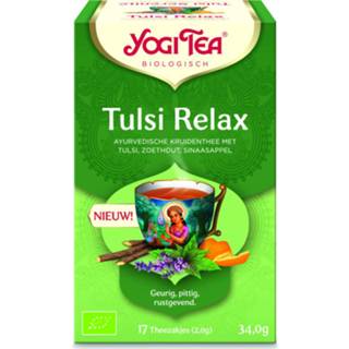 👉 Tulsi eten Yogi Relax Kruidenthee 4012824405592