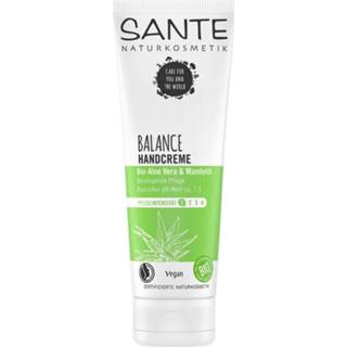 Hand crème gezondheid Sante Naturkosmetik Balance Handcrème 4025089081302