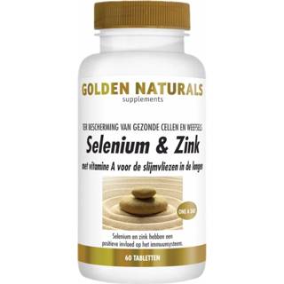 👉 Selenium gezondheid Golden Naturals & Zink Tabletten 8718164643736