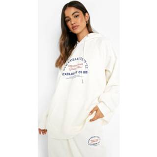 Gerecycled Exclusive Club Trainingspak Met Capuchon, Ecru