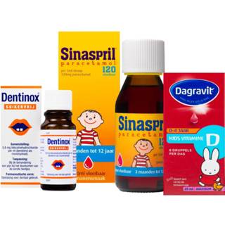 👉 Babypakket gezondheid baby's - Dagravit Sinaspril Dentinox