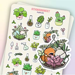 👉 Stickervel CutieSquad - Plant Life 8720514791844