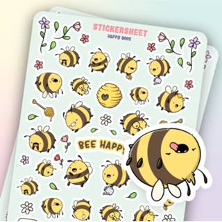 👉 Stickervel CutieSquad - Bee Happy 8720514791806