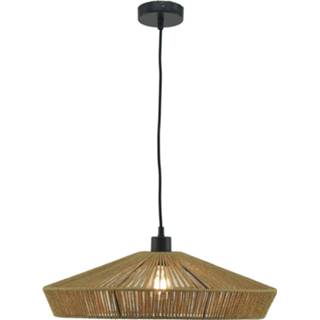 👉 Hanglamp hout Lucide YUNKAI - Ø 50 cm 1xE27 Licht 5411212105691