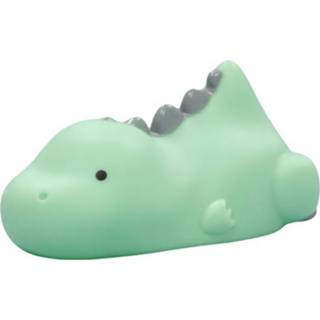 👉 Nachtlamp kunststof groen Reer Nachtlampje Lazy Friends - dino 4013283522233