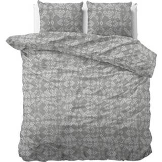 👉 Dekbedovertrek wit Katoen-Polyester meerkleurig Sleeptime Elegance Tashana - Lits-jumeaux (240 x 220 cm + 2 kussenslopen) 8720105689772