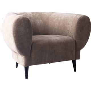 👉 Fauteuil polyester onderhoudsproducten stof Hotel Chique crème PTMD Elefan 8720014664372