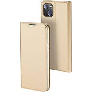 👉 Flipcase goud Dux Ducis Skin Pro iPhone 14 Max Flip Case - 6934913035108