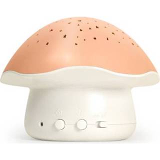👉 Roze Pabobo Sterren Paddenstoel - Slaapmiddel/Nachtlampje/Projector 3760125262321