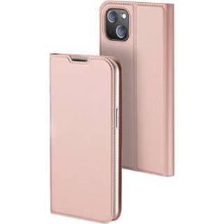 👉 Flipcase roze Dux Ducis Skin Pro iPhone 14 Max Flip Case - 6934913035092