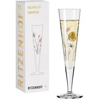 👉 Kristalglas goud Ritzenhoff Champus Goldnacht 1013 4001852071176