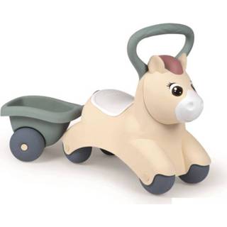 👉 Kleurrijk meisjes baby's Little Smoby Baby Pony Slider Voertuig 3032161405025