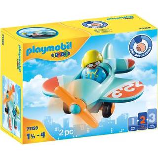 👉 Vliegtuig PLAYMOBIL 1.2.3 - 71159 4008789711595