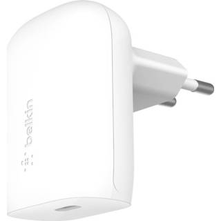 👉 Wit Belkin 30w USB-C PD PPS Wall Charger - White 745883837618