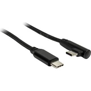 👉 Inter-Tech USB-C naar kabel 90° 1 meter 4260455647694