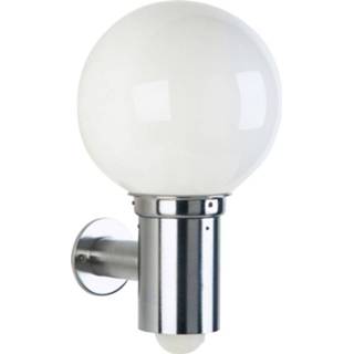 👉 Buitenlamp RVS active Albert Bolvormige tuinverlichting Globe 35cm - 690224 4007235902242