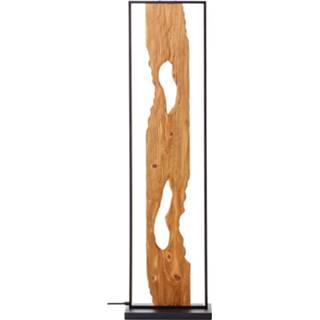 👉 Staande lamp hout active Brilliant Led Chaumont met G94542/76 4004353411809
