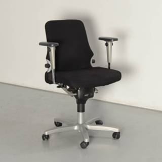 👉 Bureaustoel zwart Comforto 77 bureaustoel, zwart, 4D armleggers