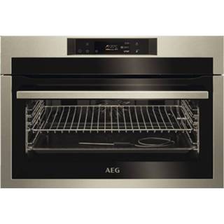 👉 Hete lucht oven AEG 8000 serie Assisted Cooking Heteluchtoven met pyrolysereiniging KPE742280M