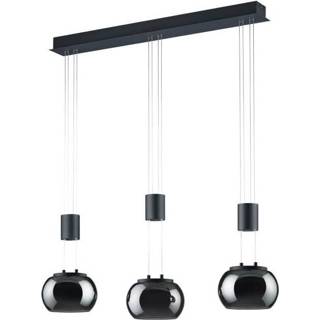 👉 Design hanglamp zwart active Trio international Madison - 3-lichts 342010332 4017807542172