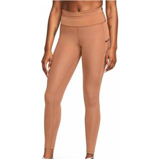 👉 Nike - Women's Epic Luxe Mid-Rise Trail Running Leggings - Hardlooplegging maat XL, roze