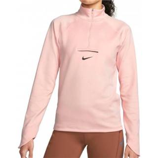 👉 Nike - Women's Dri-Fit Element Trail Running Midlayer - Sportshirt maat XL, roze