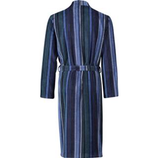 👉 Badjas blauw groen mannen Gestreepte Cawö 4056735119346