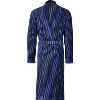 👉 Badjas blauw mannen donkerblauw Stippen Cawö 4056735135377