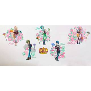 👉 Muursticker antraciet Regal Academy Friends