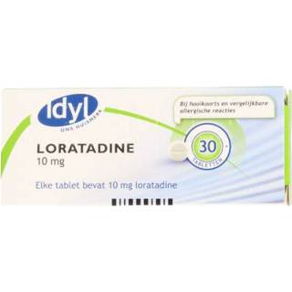 👉 Hooi koorts Idyl Loratadine 10 Mg Hooikoorts (30tb) 8717275012899