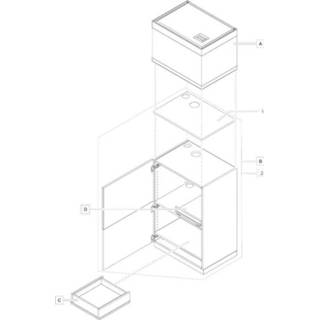 Wit HighLine 175 vervangdeur - Oase onderdelen 4010052707181