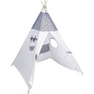 👉 Meisjes grijs grijze Ullenboom Tipi Sterren 4260567695804