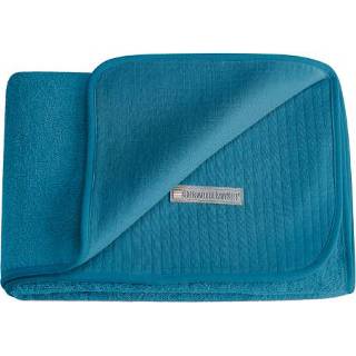 👉 Knuffel doek meisjes blauw Odenwälder Badstof knuffeldoekje space 4005226218471