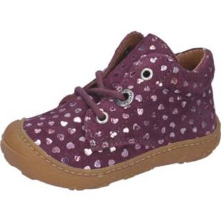 👉 Leer meisjes medium paars peuters Pepino Peuterschoen Dots merlot (medium) 4059688799252